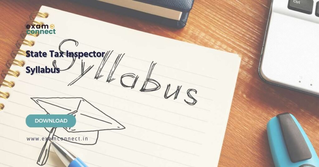 GPSC STI Syllabus