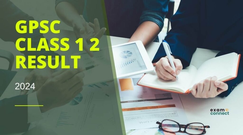 GPSC Class 1 2 Prelims Result 2024
