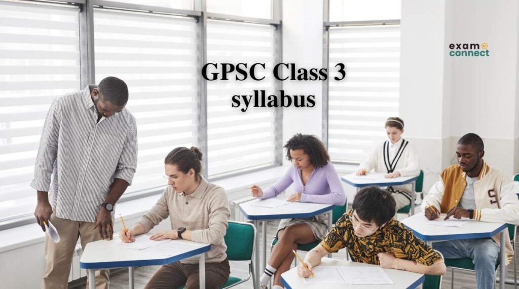 GPSC Class 3 syllabus