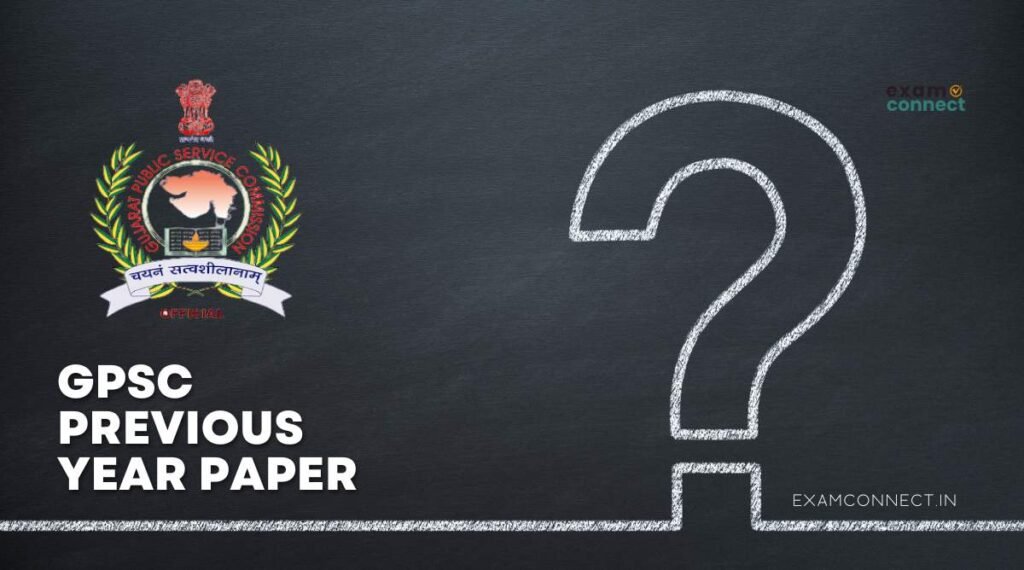 GPSC previous year paper