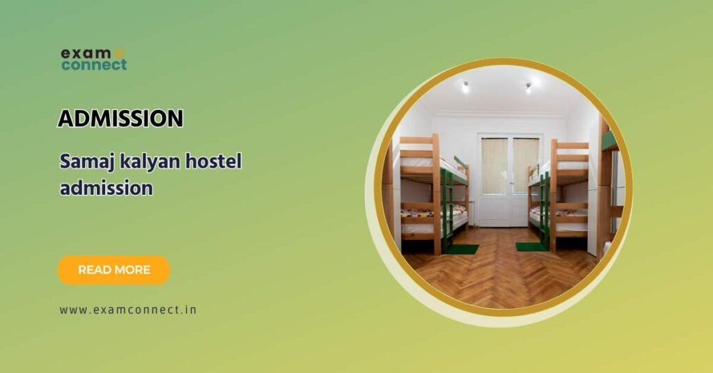 Samaj kalyan hostel admission form online