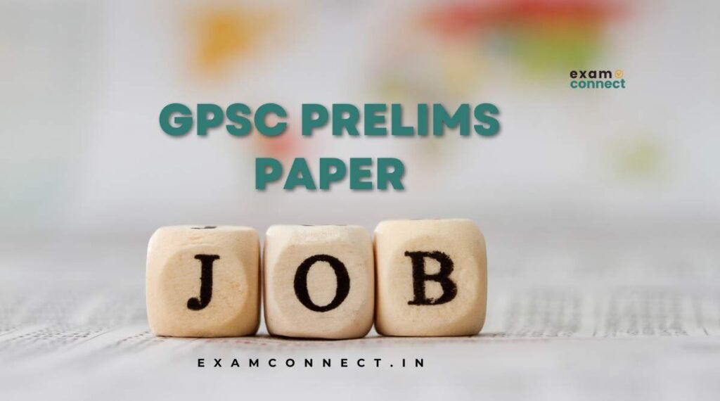 GPSC Prelims Paper