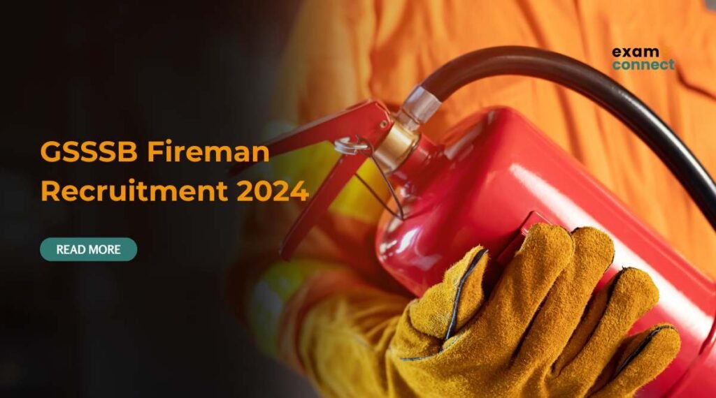 GSSSB Fireman Recruitment