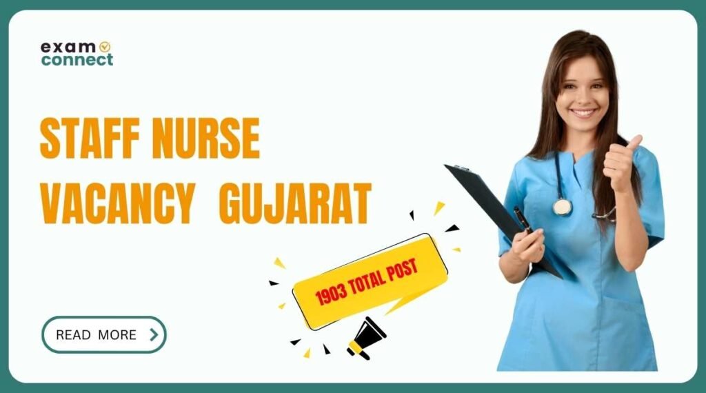 Staff Nurse Vacancy in Gujarat