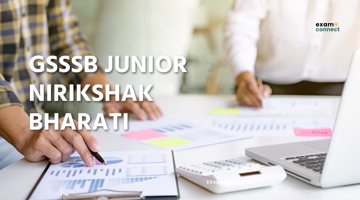 Read more about the article GSSSB Junior Nirikshak bharati Gujarat | ગૌણ સેવા મંડળ દ્વારા જુનિયર નિરીક્ષકની ભરતી જાહેર કરવામાં આવી.