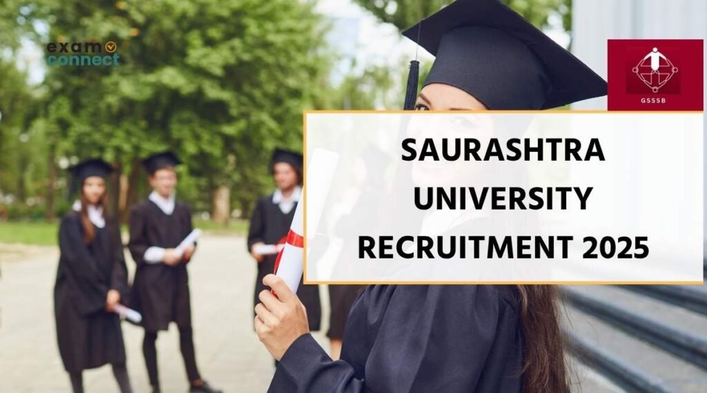 Saurashtra University Recruitment 2025 has been officially announced! Eligible candidates, especially those with benchmark disabilities (PwBD)