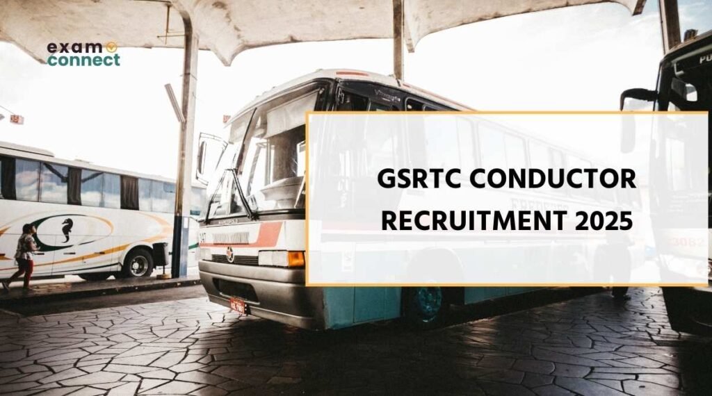 GSRTC Conductor Recruitment 2025