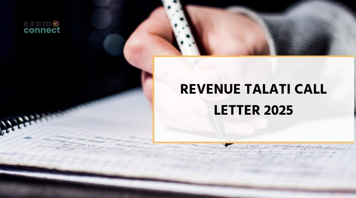 Revenue Talati Call Letter 2025