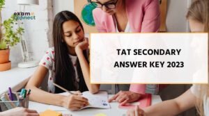 TAT secondary Answer key 2023