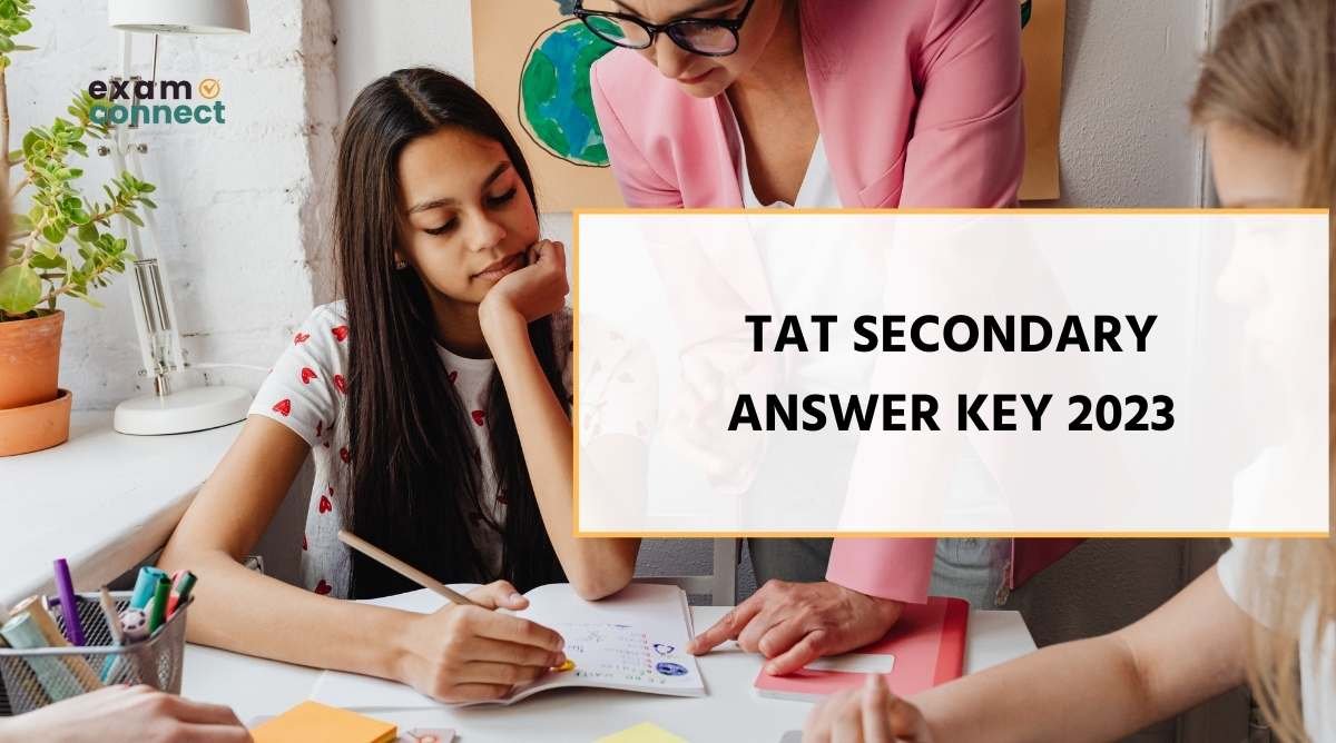 TAT secondary Answer key 2023