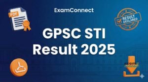 GPSC STI Result 2025