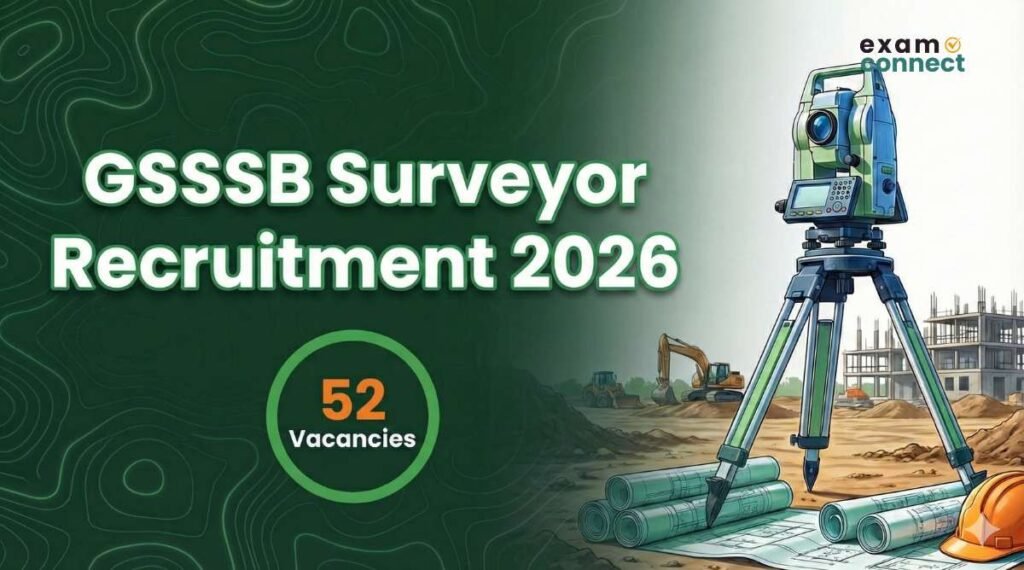 GSSSB Surveyor Recruitment 2026