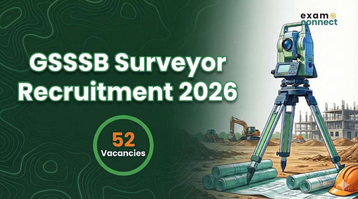 GSSSB Surveyor Recruitment 2026