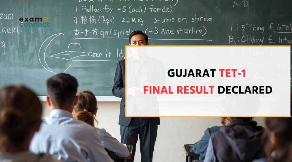 Gujarat TET-I Result 2025