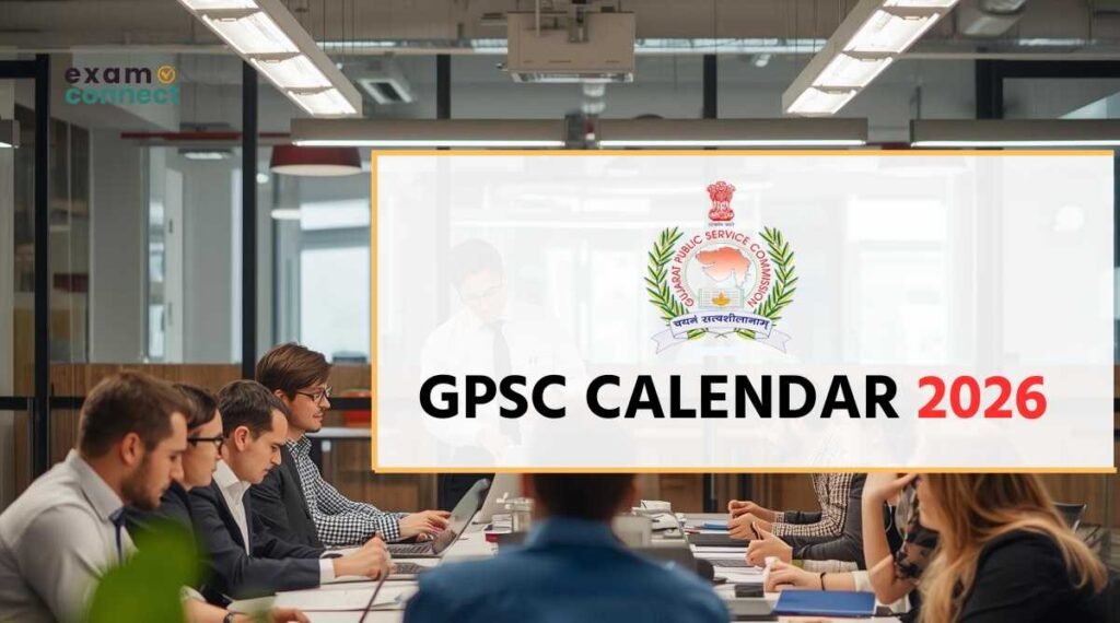 gpsc calendar 2026