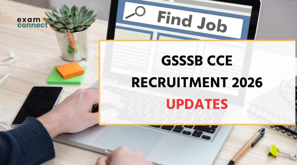 GSSSB CCE Recruitment 2026 Updates