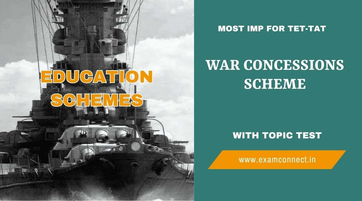 War Concessions Scheme