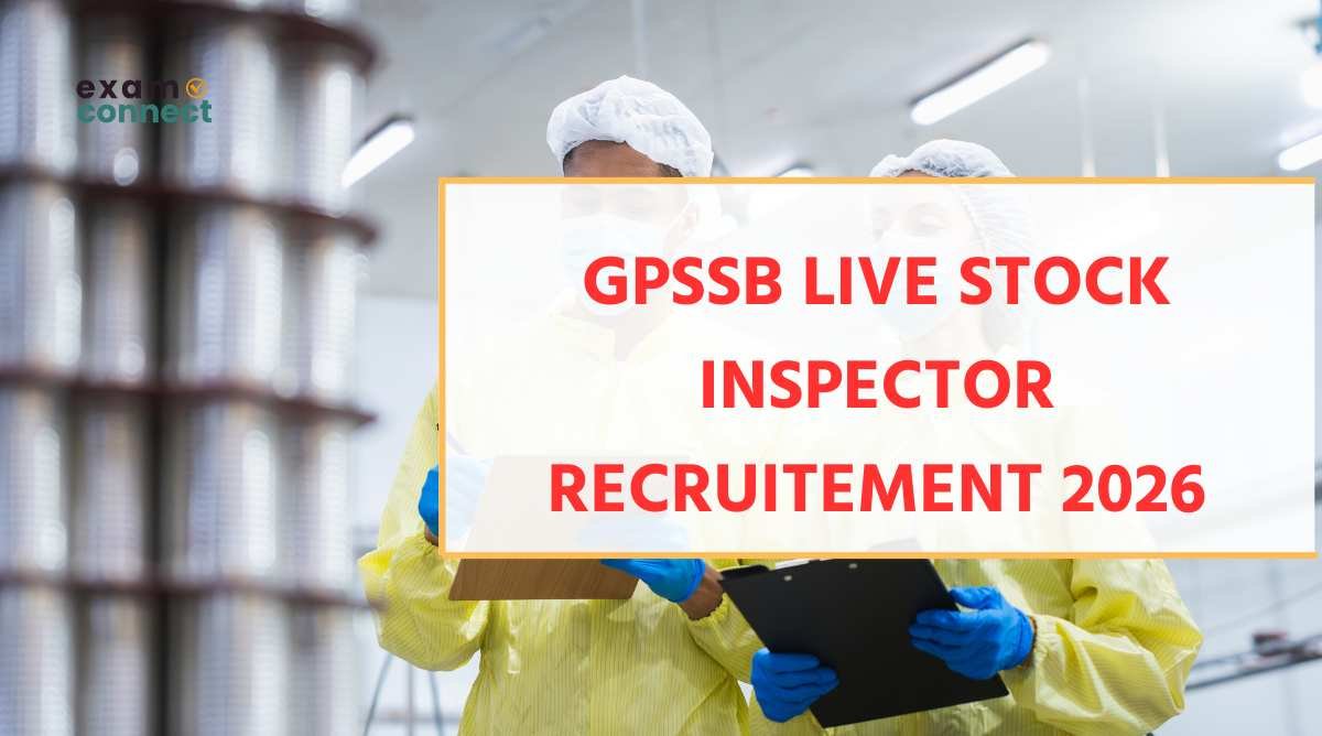 GPSSB Live Stock Inspector Recruitment 2026