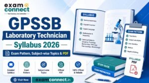 GPSSB Laboratory Technician Syllabus 2026