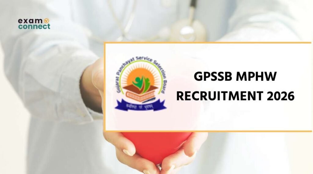 GPSSB MPHW Recruitment 2026