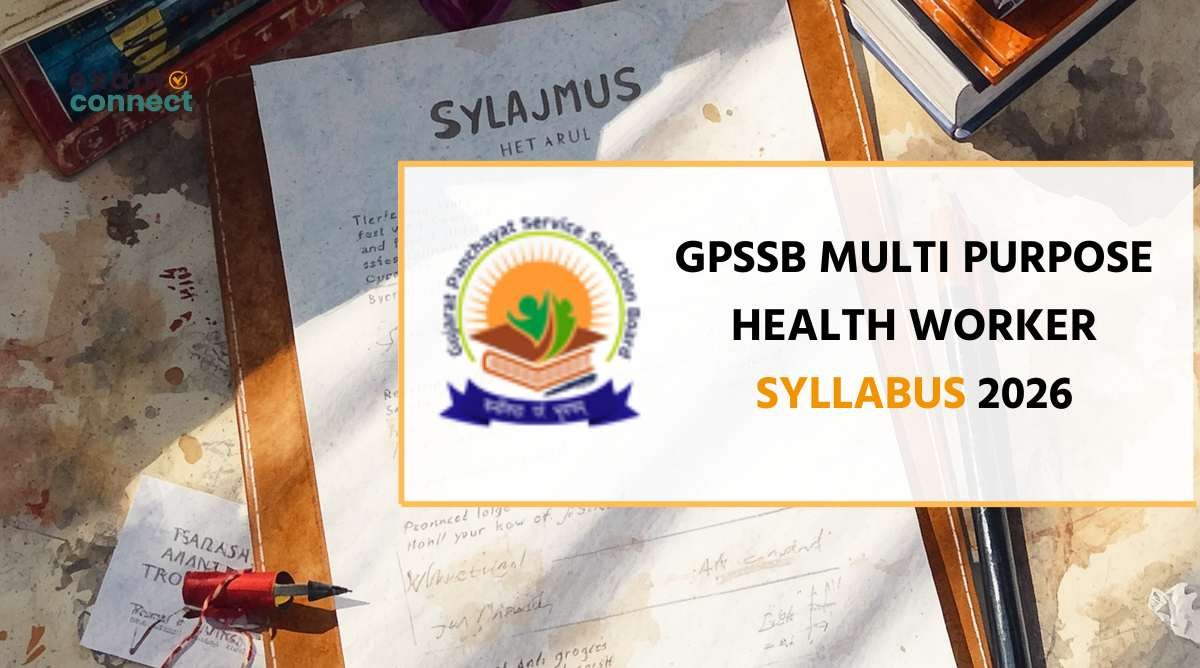 GPSSB Multi Purpose Health Worker Syllabus 2026