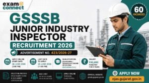 GSSSB Junior Industry Inspector Recruitment 2026